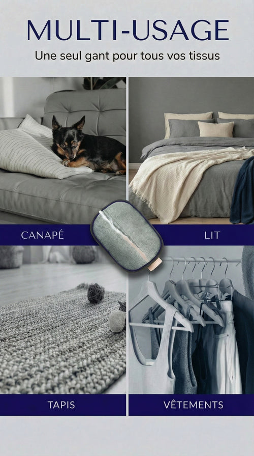 Tierivo® FellPro – Gant anti-poils